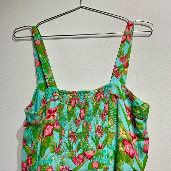 Matilda Jane Pretty Floral Dress Size M. Scrunchedd Back With Inner Lining - Picture 7 of 10